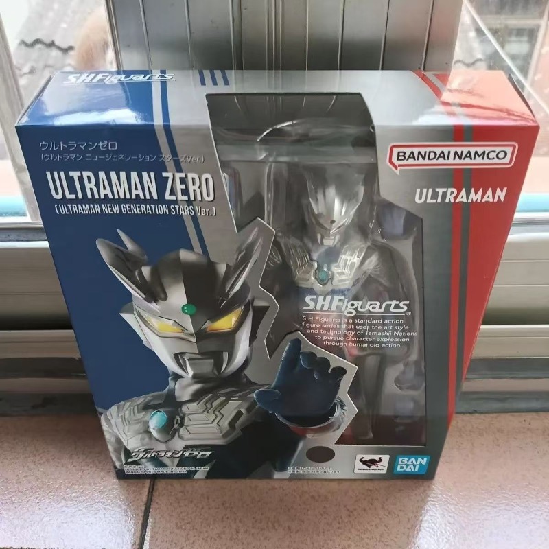 Model Kit Ultraman Zero - Op voorraad: Bandai Ultraman modelbouwset, animefiguren,
