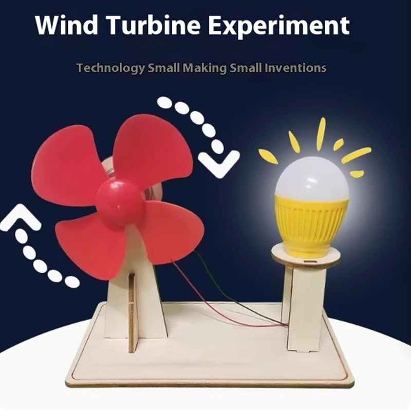 DIY Houten Windturbine Model K - Model Kit Fantasy recensie en prijs
