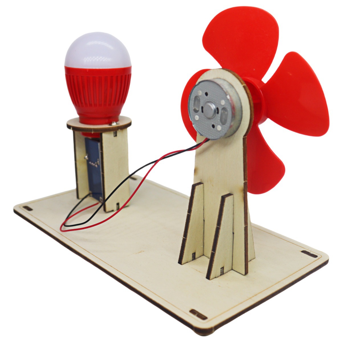 DIY Houten Windturbine Model K - Model Kit Fantasy recensie en prijs