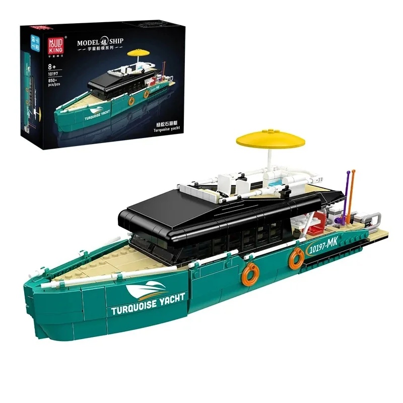 Turquoise Luxe Jachten Bouwste - Model Kit Yacht recensie en prijs