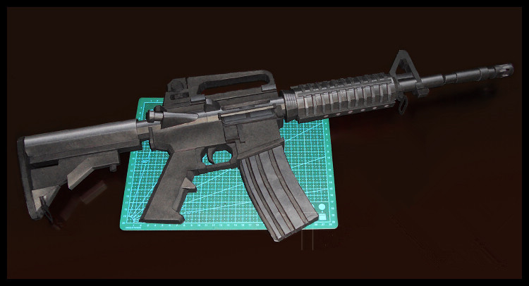 1:1 Levensgrote M4a1 Hengstveu - Model Kit Fantasy recensie en prijs